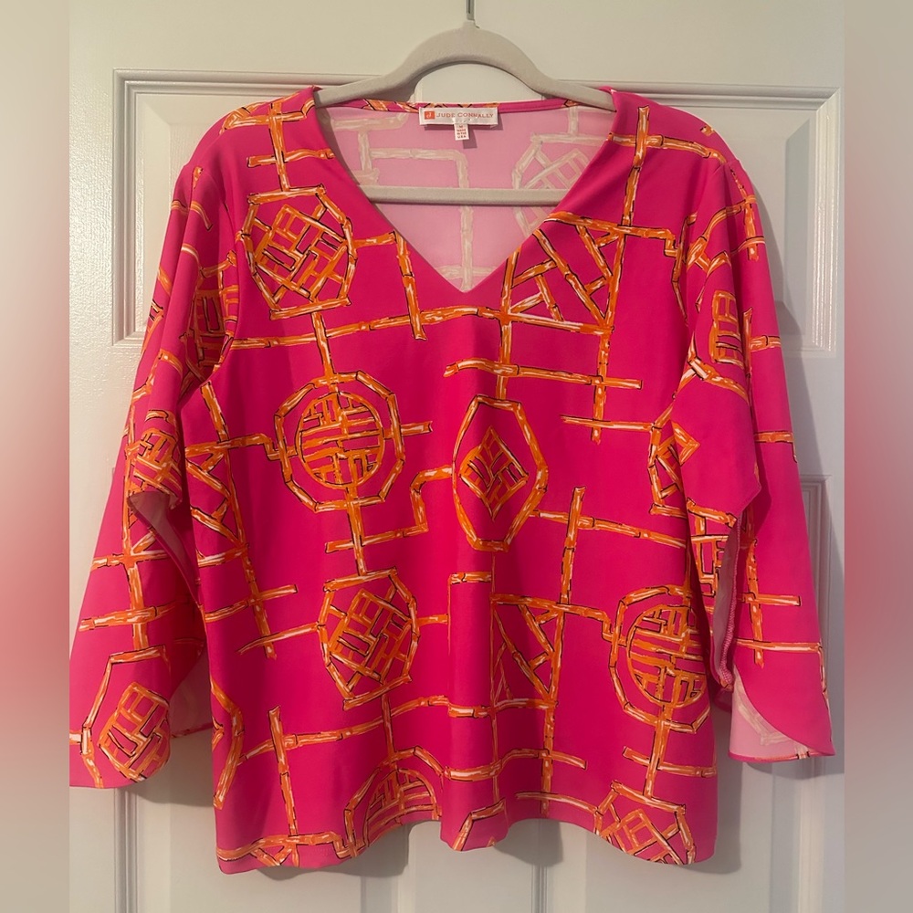 Jude Connally Bamboo Lattice Top
